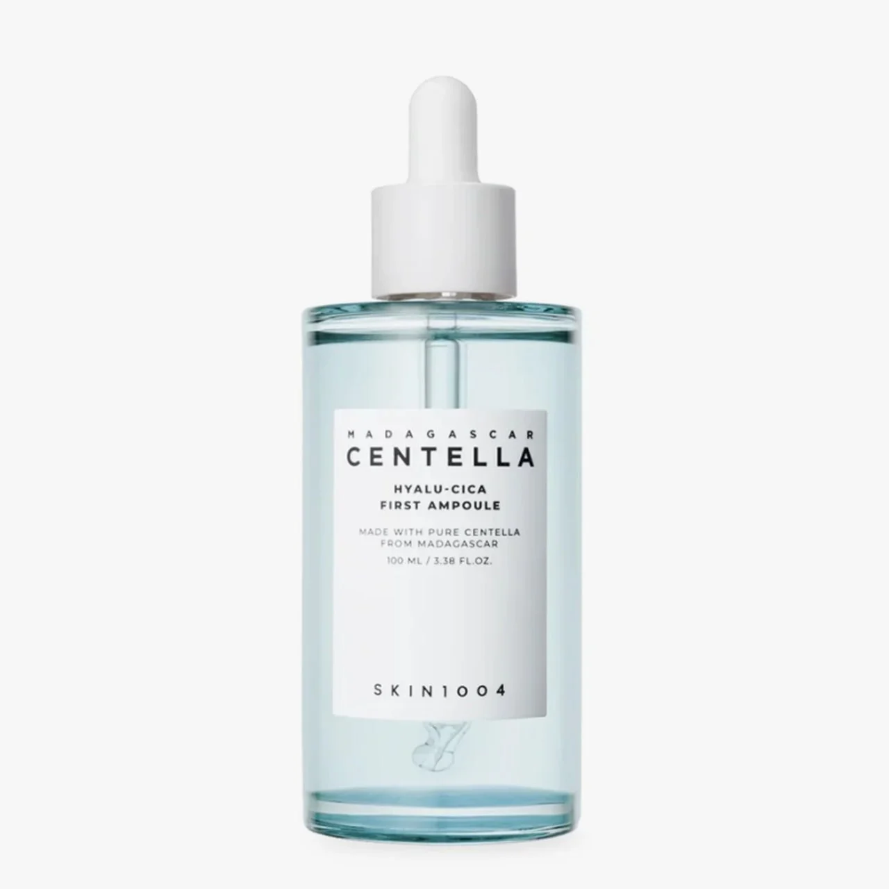 سرم آبرسان اسکین ۱۰۰۴ مدل Madagascar Centella Hyalu-Cica Blue Serum | پک دوتایی ۱۰۰ میلی‌لیتری | SKIN1004 Madagascar Centella Hyalu-Cica Blue Serum Set – 2 x 10