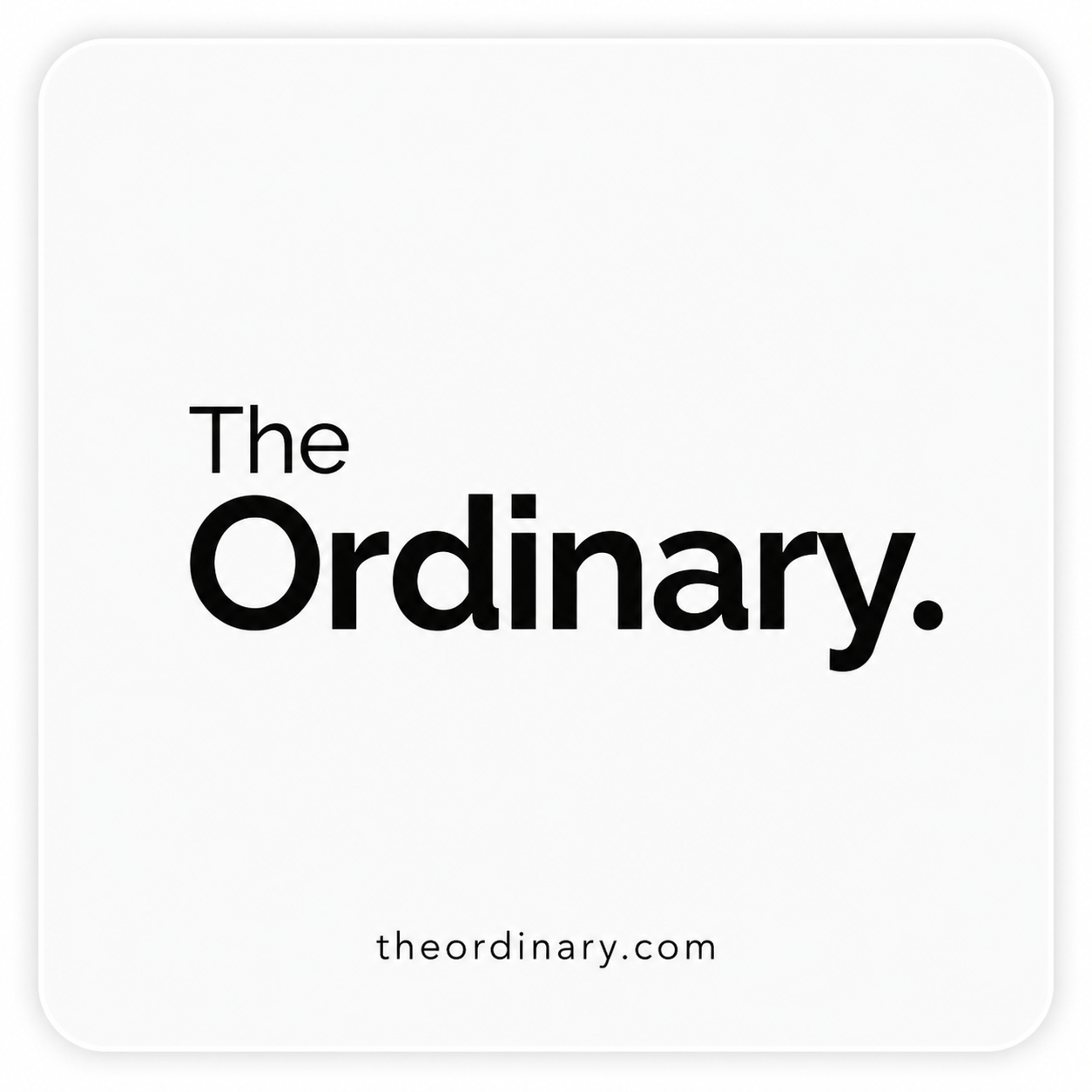 The Ordinary
