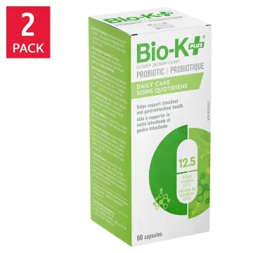 پروبیوتیک Bio-K+ Daily Care 12.5 میلیارد باکتری - 2 بسته 60 عددی کپسول