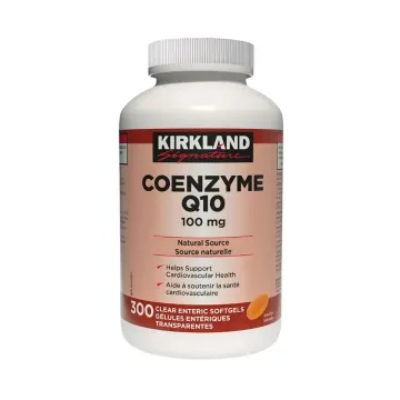 کپسول CoQ10 کرکلند ۱۰۰ میلی‌گرم، بسته ۳۰۰ عددی؛ کمک به سلامت قلب و عروق | Kirkland Signature Coenzyme Q10 100 mg, 300 Clear Enteric Softgels