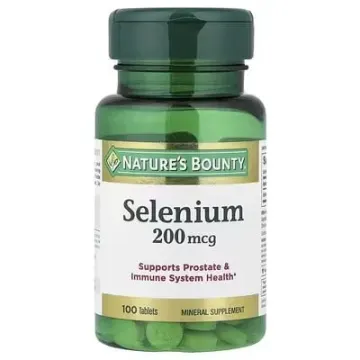 سلنیوم Nature’s Bounty 200 mcg 100 عددی (Selenium Nature’s Bounty 200 mcg 100 Tablets)