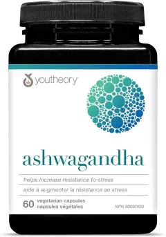 کپسول آشواگاندا Youtheory Ashwagandha 7200 میلی‌گرم، 60 عددی - تصویر 2