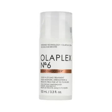 کرم ترمیمی و ضدوز مو اولاپلکس شماره ۶ Bond Smoother، حجم ۱۰۰ میلیلیتر - OLAPLEX No.6 Bond Smoother Leave-In Styling Cream – 100 mL