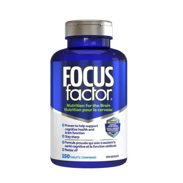 قرص Focus Factor Nutrition for the Brain – مکمل حمایت از حافظه و تمرکز، 150 عددی